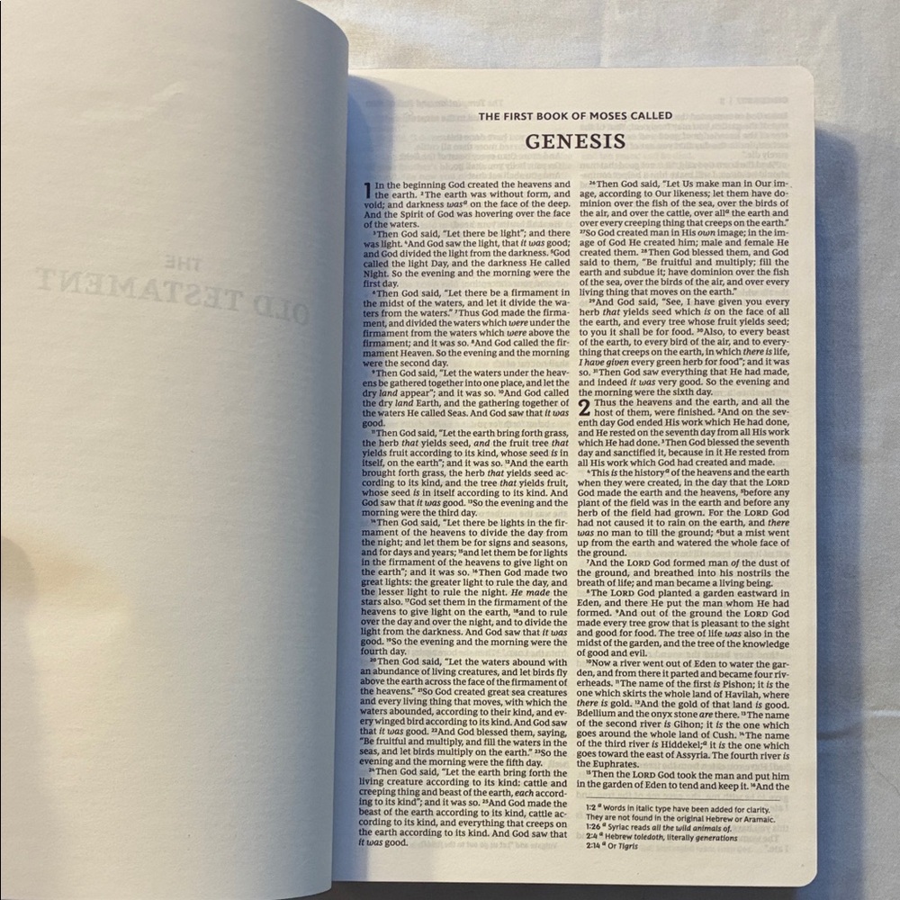 SOLD NKJV Holy Bible King James Soft Touch Edition By Thomas Nelson - Picture 16 of 16